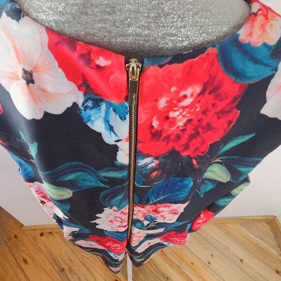 Calvin Klein Floral Sheath Scuba Dress Plus Size 22W - Picture 7 of 14